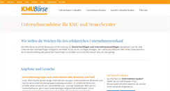 Desktop Screenshot of kmu-boerse.at